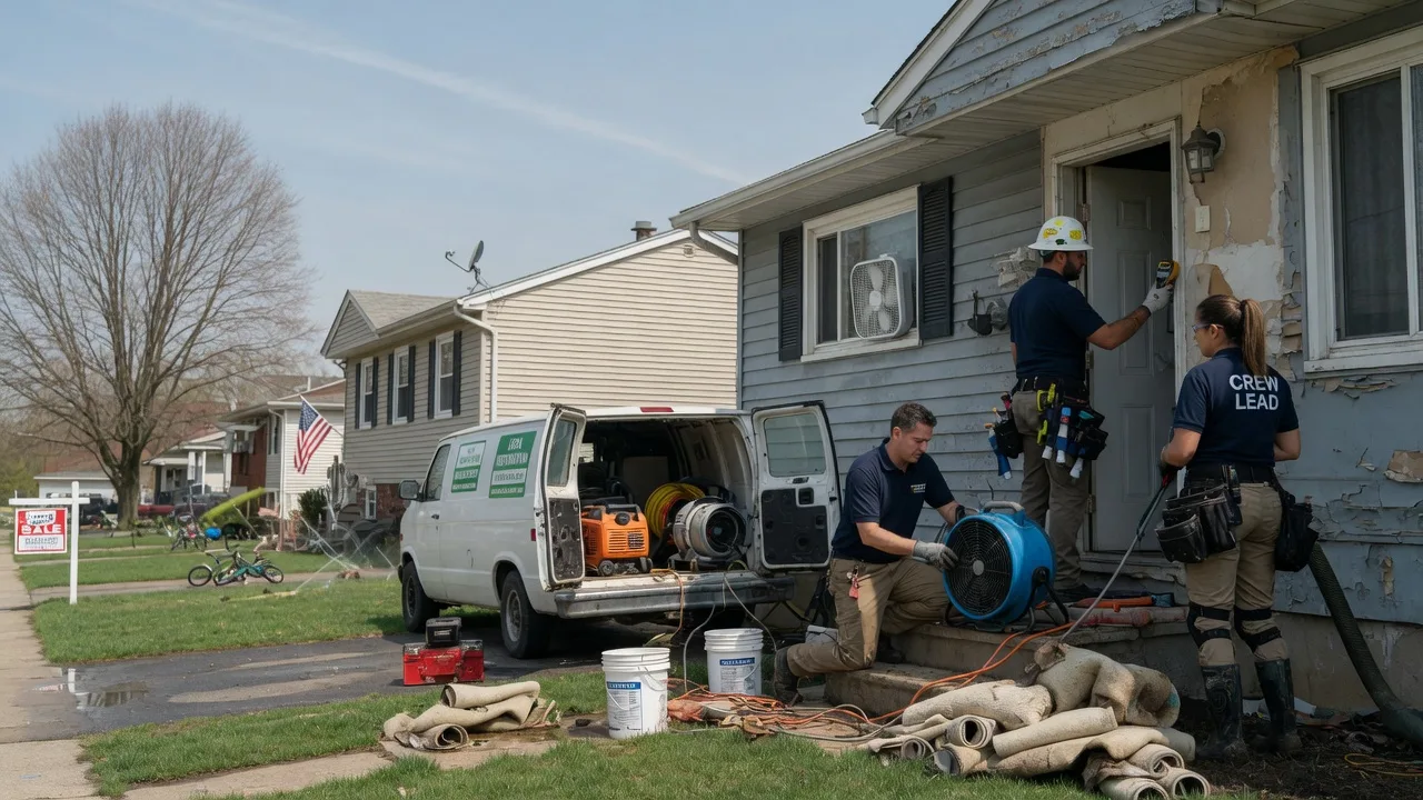 Flood Cleanup in Mound Valley, KS near me